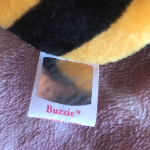 Rare 2001 Ty Original Beanie Babie Buzzie - Picture 4 of 6